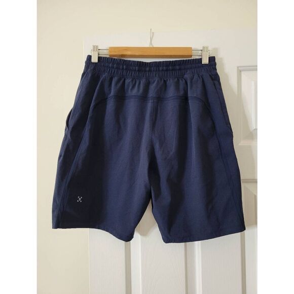 Lululemon LM7992S Pace Breaker Short 8” Linerless Blue Athletic Training Men M - Picture 7 of 10